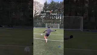 Touch and Finish Challenge!🎯 #soccer #football #shorts