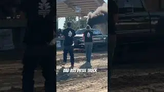 One bad ass diesel truck. #goodtimes #truck pulling #dieseltrucks