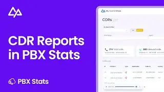 CommPeak PBX Stats Tutorial | Run CDR Reports with Filters, Templates, and Call Recordings