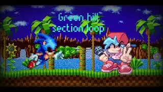 Green hill zone section (You can't run) 5 minute loop