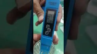 HOW MEASURE TDS AND CONDUCTIVITY OF DRINKING WATER