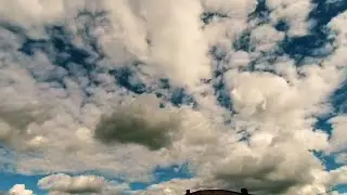 Relaxing Sky Timelapse with Moving Clouds | Calm Background Video