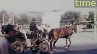 Street scenes and life in small Polish town, 1960s LTT0102