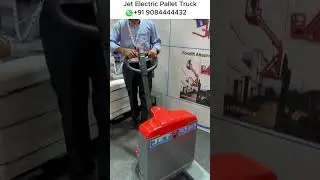 JET Fully Electric Pallet Truck #shorts #pallettruck #warehouse #trolly #electricforklift