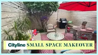 A small-space urban patio makeover