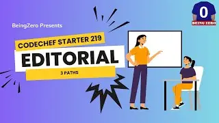 3 Paths || Codechef Starters 219 || Video Editorial