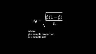 Standard Deviation of Sample Proportion
