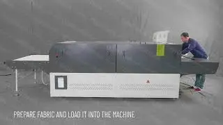 3-Stage Smart Fabric Fusing Machine | Auto-Temperature Monitoring