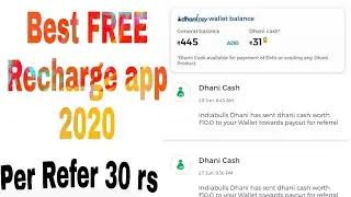 Best Free Recharge App 2020 | Dhani App | Mobikwik Recharge offer