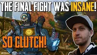 One Of The Craziest End Game Clutches In Apex Legends w/ Krafty