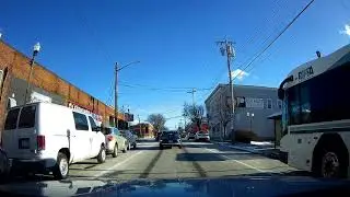 Driving through Smithfield, Johnston and North Providence, Rhode Island