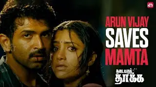 Arun Vijay&rsquo;s high-octane action scene 💥 | Thadaiyara Thaakka | Mamta Mohandas | Sun NXT