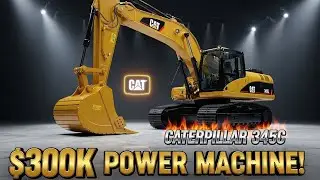 Caterpillar 345C Excavator | $300K Power Machine in Action