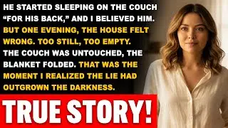 He Started Sleeping on the Couch &ldquo;To Help His Back.&rdquo; Then One Evening She Noticed He Wasn&rsquo;t There.