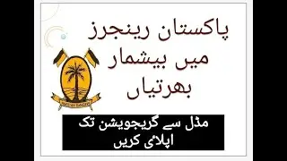 pakistan rangers job 2022 , applying procedure , onine apply , jobs in pakistan rangers