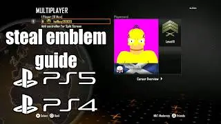 how to get any emblem you want in black ops 2 multiplayer.