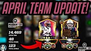 ОБНОВЛЕНИЕ КОМАНДЫ ЗА АПРЕЛЬ! НОВЫЕ КУМИРЫ И НЕ ТОЛЬКО! Madden Mobile 22