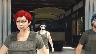 Grand Theft Auto V Online TheBiggestGOATS Military Take Down Ft HIMTheGOAT Freakynfl Scott & Sniper