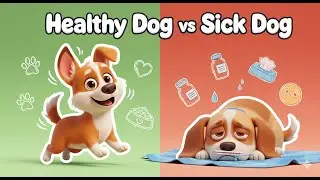Signs of a Healthy Dog vs. Signs of a Sick Dog