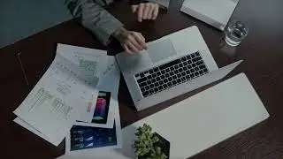 Laptop and notes - Copyright Free Videos