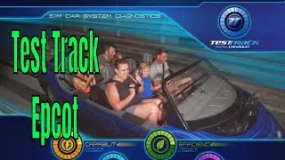 Test Track Full Queue and Ride- Epcot- Walt Disney World
