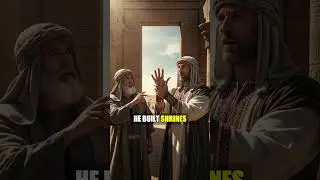 The Fall of King Jeroboam The Man Who Led a Natio || #shorts #christianshorts #biblestories