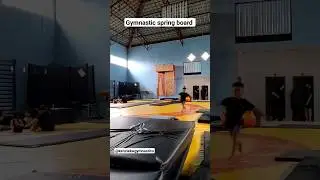 gymnastic spring board #shorts