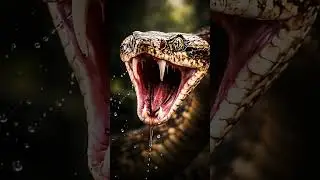 😲😲Snake Striking in Slow Motion 😲😲// #snake #snakeworld #snakeworldforyou