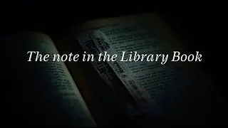 “The note in the library book”📕❤️‍🩹