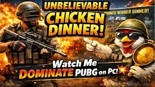 &ldquo;UNBELIEVABLE Chicken Dinner &ndash; Watch Me Dominate PUBG on PC! 🐔💥&rdquo;