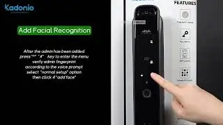 Setari Yala inteligenta Smart cu Recunoastere Faciala 3D, Incuietoare wireless VisionHub&reg;