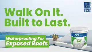 Aquaseal 305: The Durable, Water-Based Shield for Exposed Roofs & Walls
