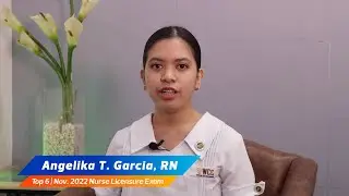Student Spotlight &ndash; Angelika Garcia, RN | Top 6 PNLE Nov 2022 | BS Nursing l World Citi Colleges