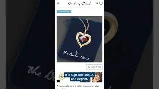 Forever Together Couples Heart Pendant - Birthstone & Diamond Women's Necklace