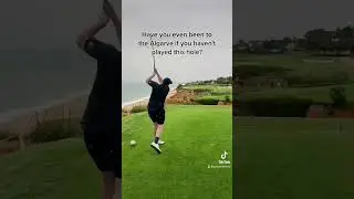IS THIS THE BEST GOLF HOLE IN THE ALGARVE? #golfshorts
