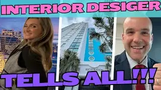 Interior Designer Explains 2 Bedroom Oceanfront Condo Remodel Plus BEFORE & AFTER Walkthrough!