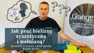 Jak prać bieliznę syntetyczną i wełnianą? - Poradnik o praniu i impregnacji