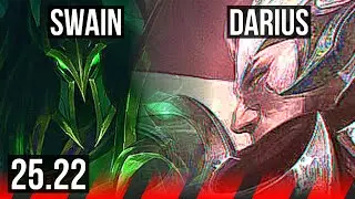 SWAIN vs DARIUS (TOP) | EUW Master | 25.22