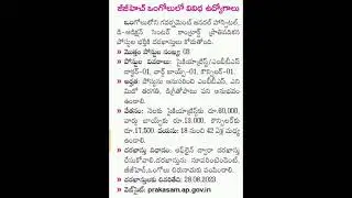 Govt jobs in Ongole GGH