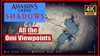 Assassin's Creed Shadows All the Omi Viewpoints guide