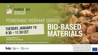 Bio-based materials webinar 1: Introduction to biomaterials