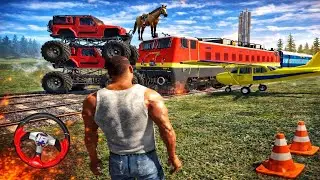 Train vs Monster Indian Bikes Driving 3D | Gameplay | GTA Mobile ( Android & ios )