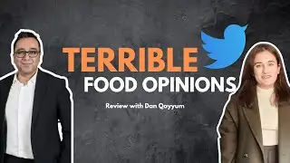 Reacting to Controversial Food Opinions on Twitter