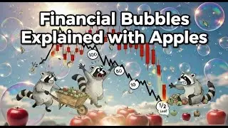 Financial Bubbles Explained with Apples, Hustle Raccoon