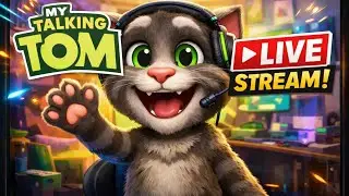 NEW LIVE My Talking Tom Live Stream Funny & Family comedy gameplay