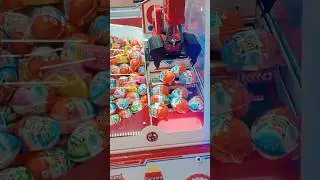 Sahil Used A Double Tap Hack To Win Kinder-Joy #clawcatcher #clawmachine #timezone #clawstars #toys