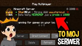 OTWIERAM SW&Oacute;J SERWER W MINECRAFT! (StarMC.pl)