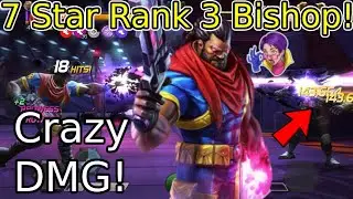 7 Star Rank 3 Fully Boosted Bishop Gameplay! Best 7 Star From The OG Pool?! | MCOC