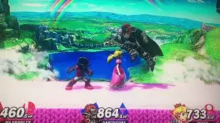 Super Smash Bros Ultimate, T.20 🦸‍♂️ & Peach 👸🏼 💖 👠 VS Ganondorf, Villain 🦹‍♂️ 