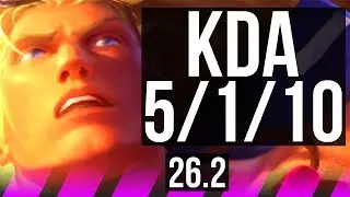 TARIC & Lucian vs NAUTILUS & Kai'Sa (SUP) | Good KDA: 5/1/10 | KR Grandmaster | 26.2